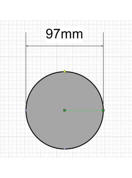   MORRIS 4" INOX - 97 mm